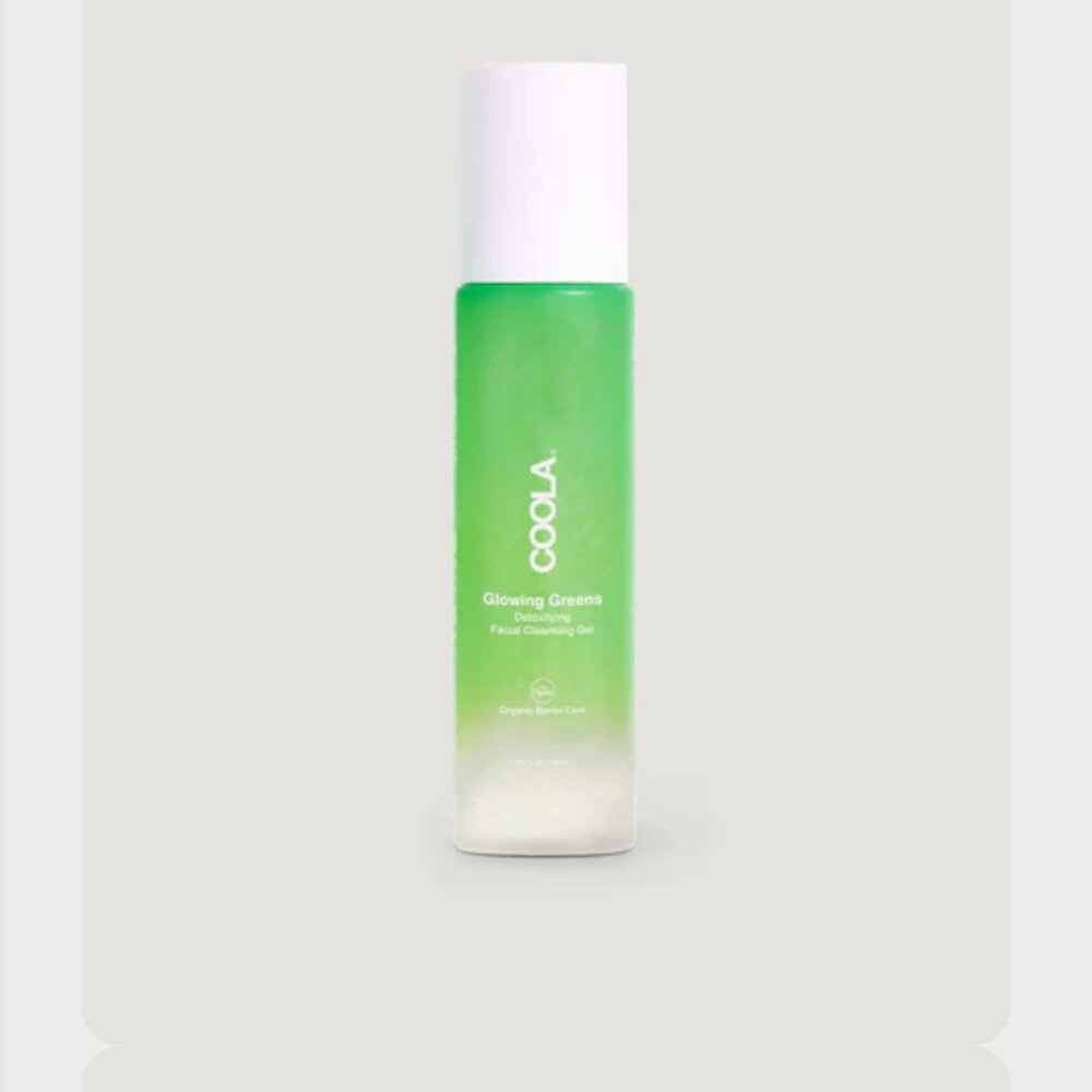 NIB COOLA Glowing Greens Detoxifying Facial Cleansing Gel